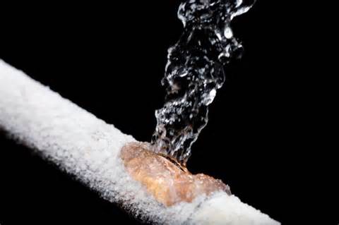 Frozen pipe